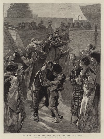 La guerre en Orient, Grande Russie et Petite Serbie - Edward John Gregory